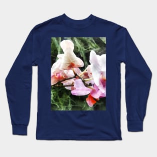 Pale Pink Phalaenopsis Orchids Long Sleeve T-Shirt